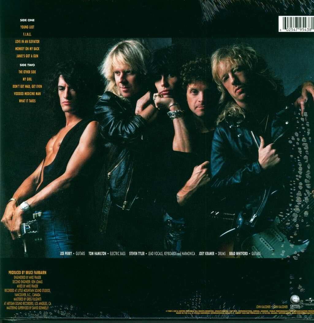 Aerosmith - Pump (Remastered, 180 Gram) (LP) - Joco Records