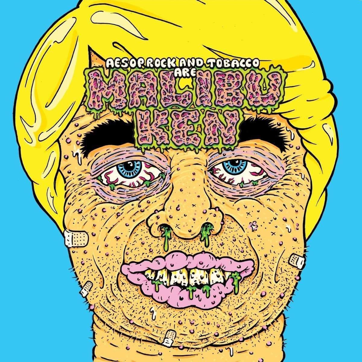 Aesop Rock / Malibu Ken / Tobacco - Malibu Ken (Limited Edition, Color Vinyl) (LP) - Joco Records