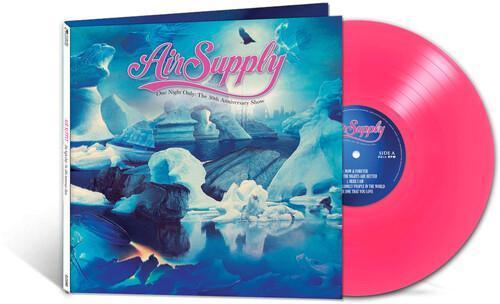 Air Supply - One Night Only - The 30th Anniversary Show (Pink Vinyl) (LP) - Joco Records