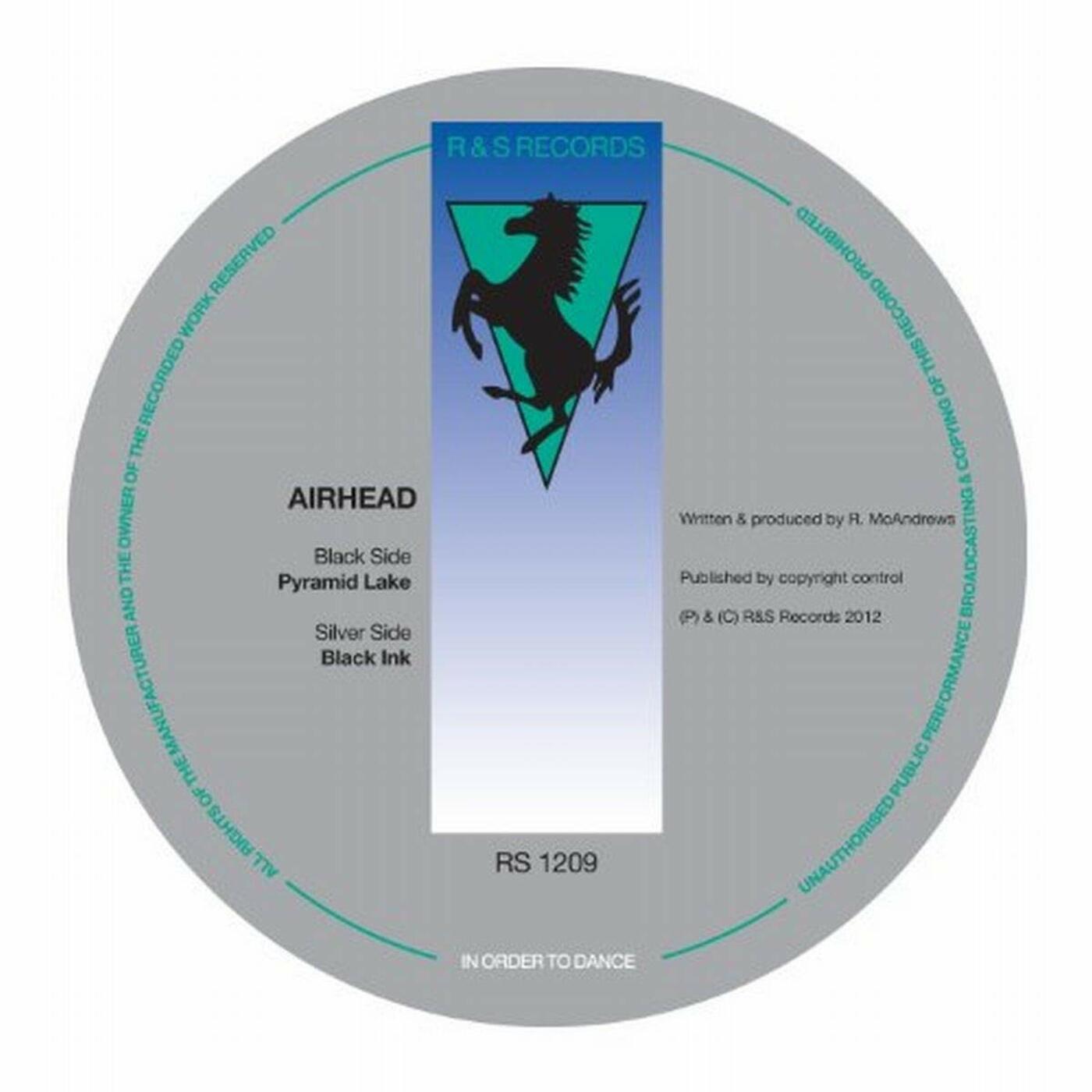 Airhead - Pyramid Lake / Black Ink - 12" (Vinyl)