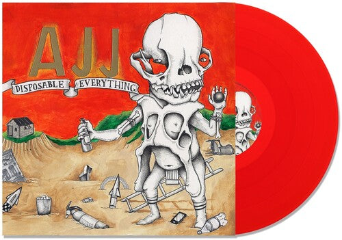 AJJ - Disposable Everything (Explicit Content) (ndie Exclusive, Color Vinyl, Red) - Joco Records