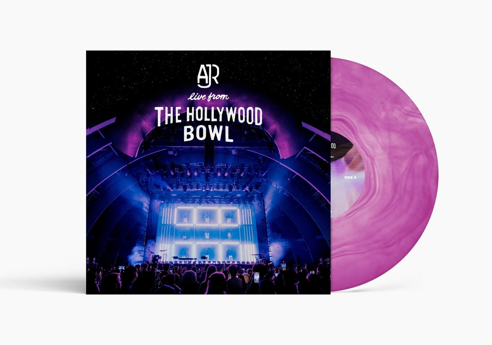Ajr - Live From The Hollywood Bowl (Galaxy Pink & White Vinyl) (2 LP) - Joco Records