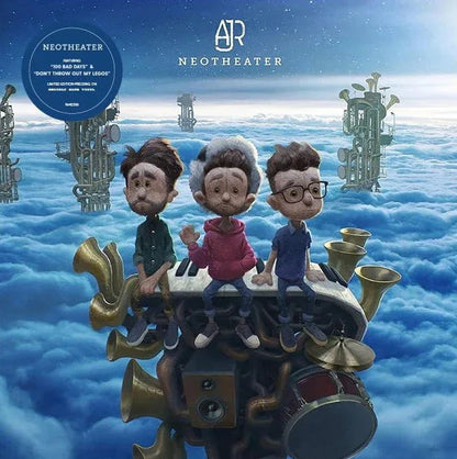 AJR - Neotheater (Limited Edition, Ghostly Blue Vinyl) (LP) - Joco Records