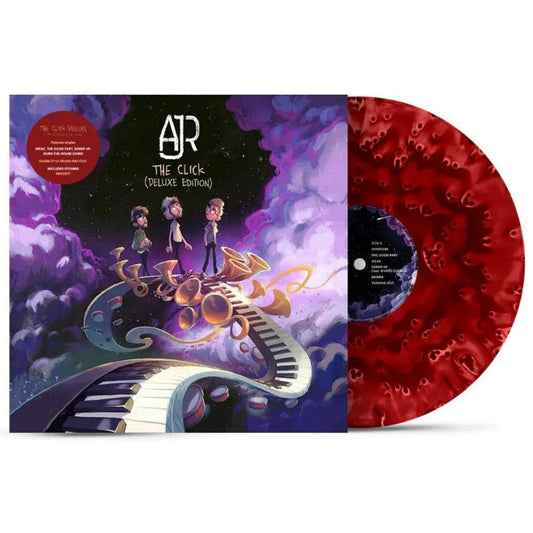 Ajr - The Click (Limited Deluxe Edition, Ghostly Red Vinyl) (2 LP) - Joco Records