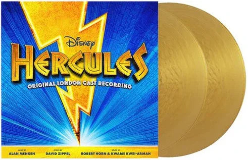 Alan Menken - Hercules (Original Cast Recording) (Limited Edition, Gold Vinyl) (Import) (2 LP) - Joco Records