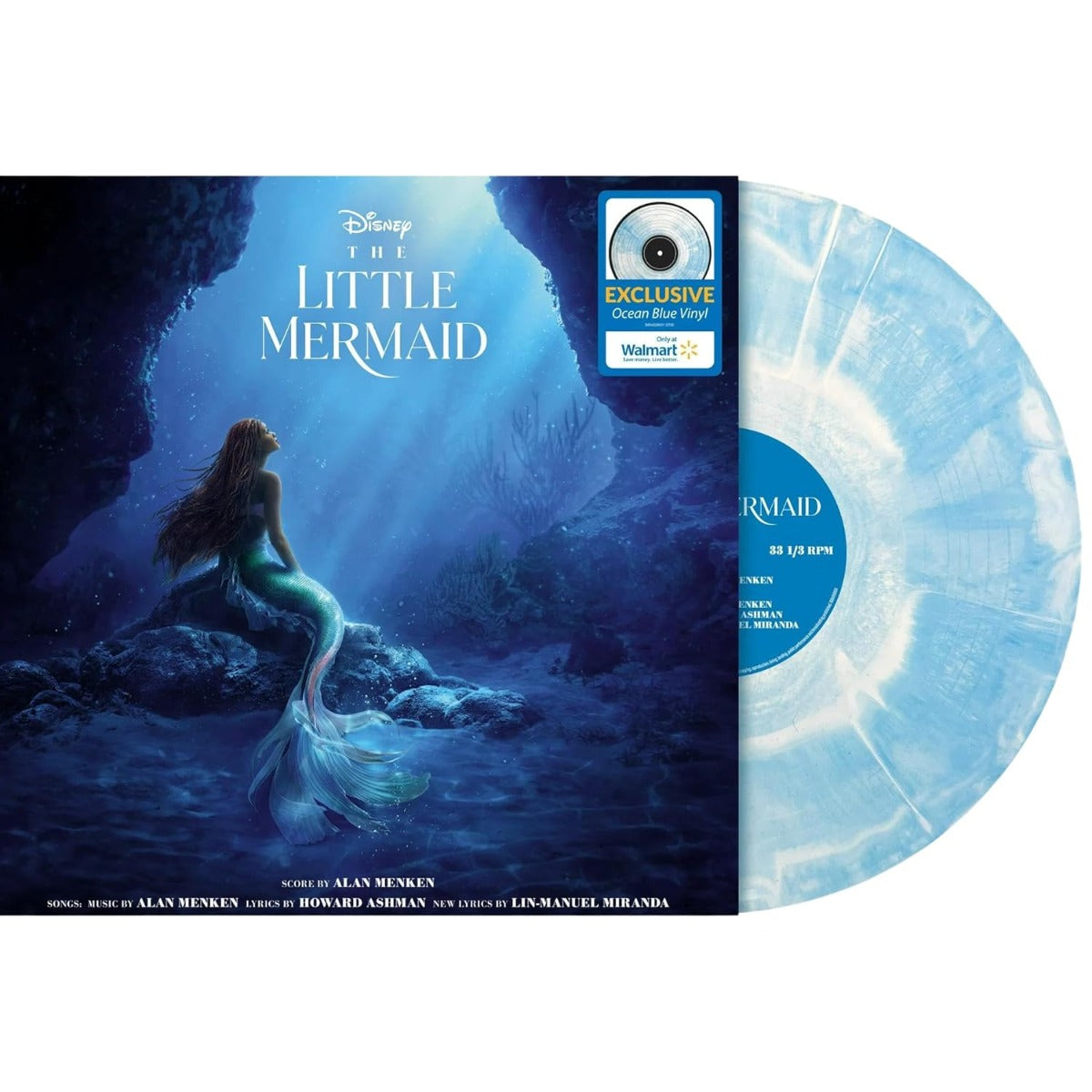 Alan Menken, Howard Ashman & Lin-Manual Miranda - The Little Mermaid (Limited Ocean Blue Color Vinyl)