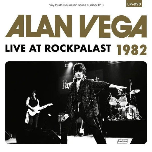Alan Vega - Live At Rockpalast, 1982 + Alan Suicide: Collision Drive 2002 (A Film By Lucía Palacios & Dietmar Post) (LP) - Joco Records