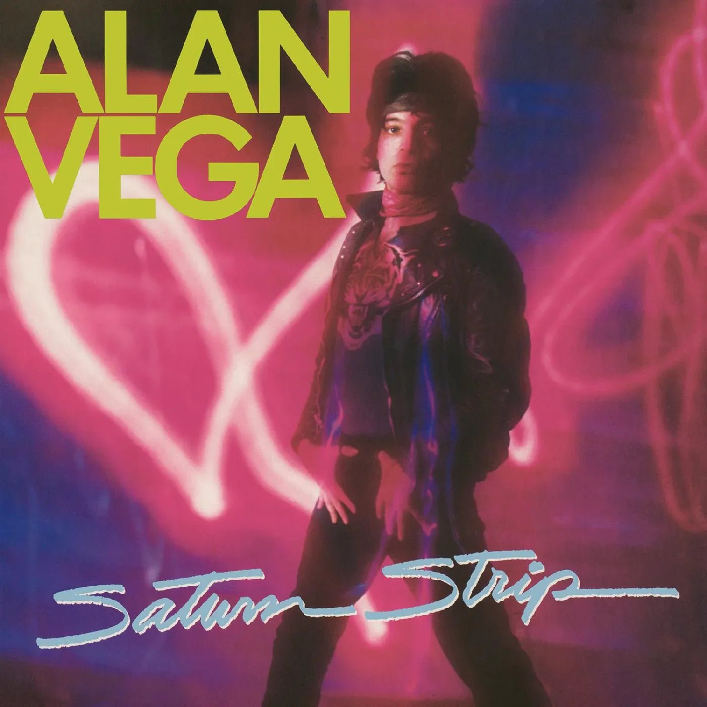 Alan Vega - Saturn Strip (Highlighter Yellow Vinyl) (LP) - Joco Records