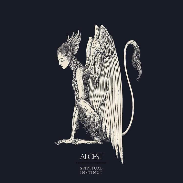 Alcest - Spiritual Instinct (Indie Exclusive), LP (Blue & Bone Splatter Vinyl) In Sleeve (LP) - Joco Records