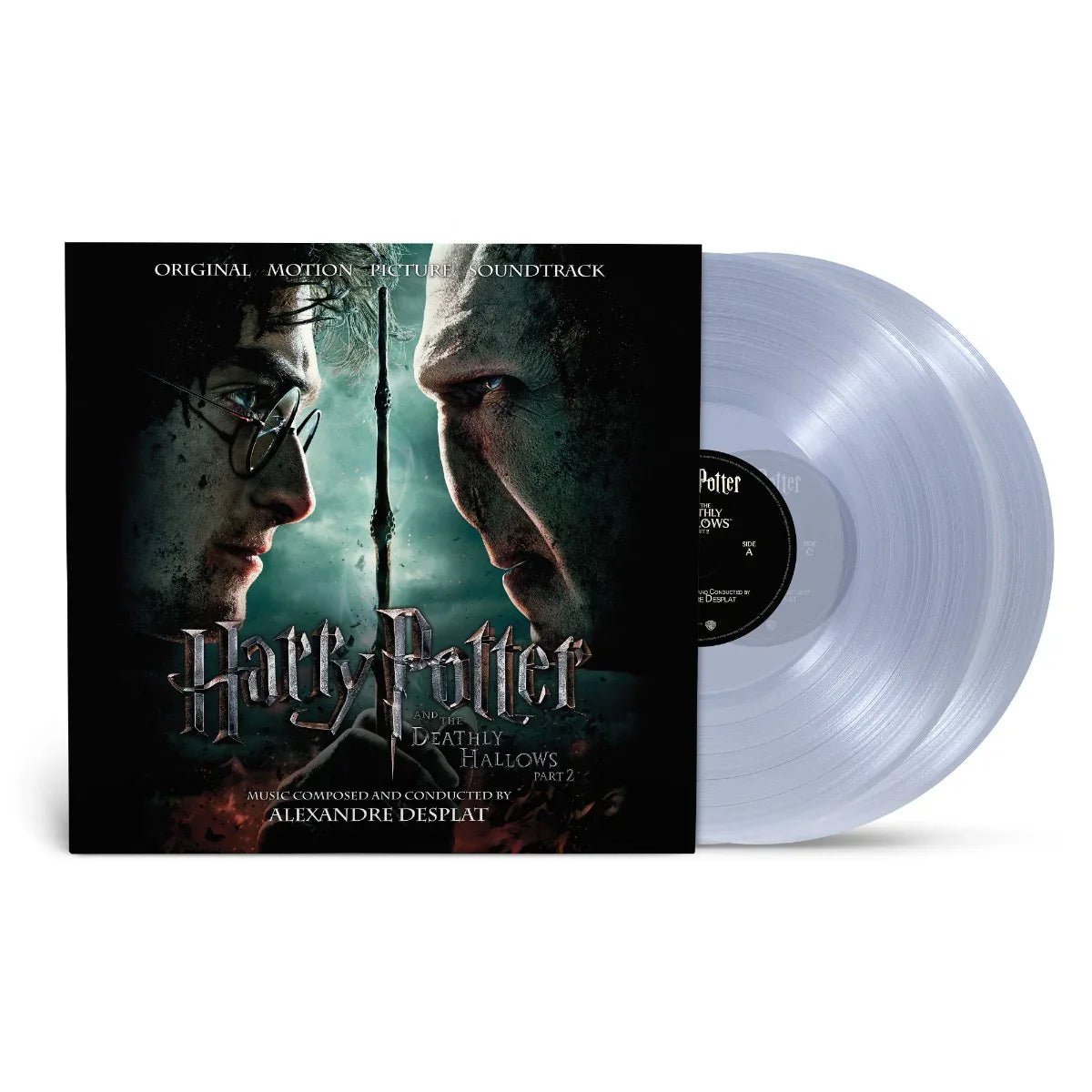 Alexandre Desplat - Harry Potter And The Deathly Hallows Pt. 2 (Indie Exclusive, Clear Vinyl) (2 LP) - Joco Records