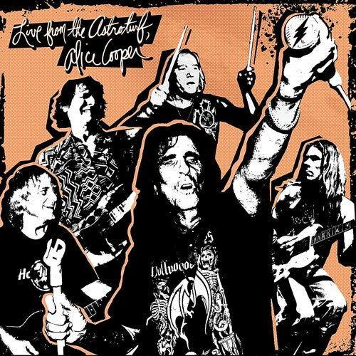 Alice Cooper - Live From The Astroturf (Limited Edition, Bonus DVD, Yellow & Orange Vinyl) (LP) - Joco Records