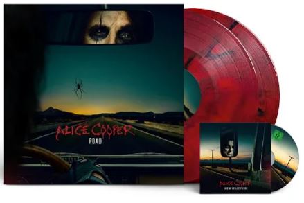 Alice Cooper - Road (With DVD, Color Vinyl, Red, 180 Gram Vinyl) - Joco Records