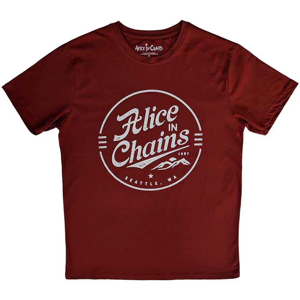 Alice In Chains - Circle Emblem (T-Shirt) - Joco Records