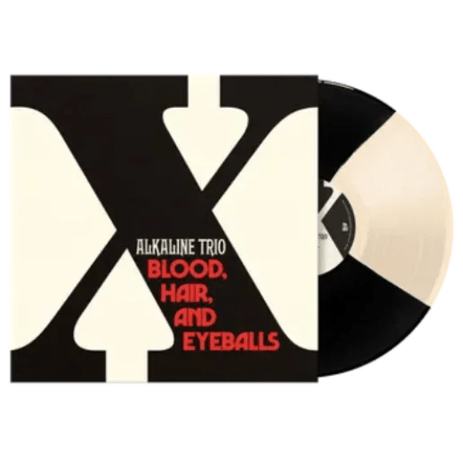 Alkaline Trio - Blood, Hair, And Eyeballs (Indie Exclusive, Black & Bone Bowtie Vinyl) (LP) - Joco Records