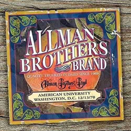 Allman Brothers Band - American University 12-13-70 (2 LP) - Joco Records