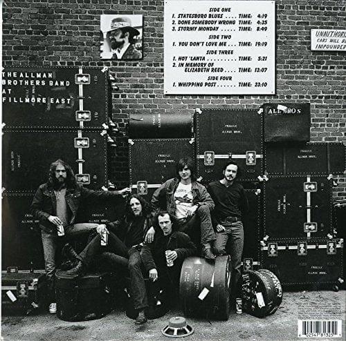 Allman Brothers Band - Live At Fillmore East (Remastered, 180 Gram) (2 LP) - Joco Records