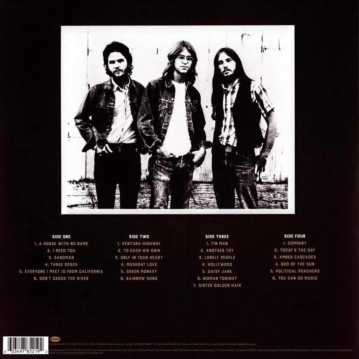 America - 50th Anniversary: The Collection (Import) (2 LP) - Joco Records