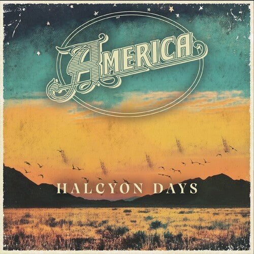 America - Halcyon Days (Limited Edition, Orange Vinyl) (2 LP) - Joco Records