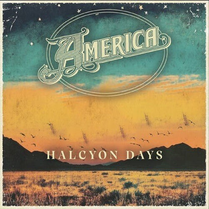 America - Halcyon Days (Limited Edition, Orange Vinyl) (2 LP) - Joco Records