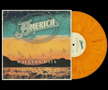 America - Halcyon Days (Limited Edition, Orange Vinyl) (2 LP) - Joco Records