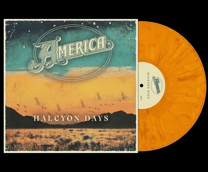 America - Halcyon Days (Limited Edition, Orange Vinyl) (2 LP) - Joco Records