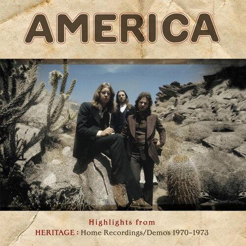 America - Highlights From Heritage: Home Recordings / Demos 1970-1973 (RSD Exclusive) (LP) - Joco Records