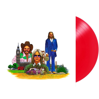 America - History - America's Greatest Hits (Limited Edition, Red Vinyl) (LP) - Joco Records