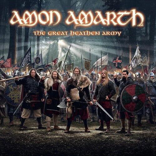 Amon Amarth - The Great Heathen Army (Gatefold LP Jacket, Blue Smoke Vinyl) (LP) - Joco Records
