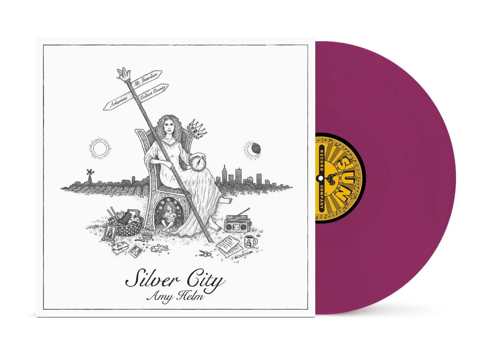 Amy Helm - Silver City (Color Vinyl, Purple) (LP) - Joco Records