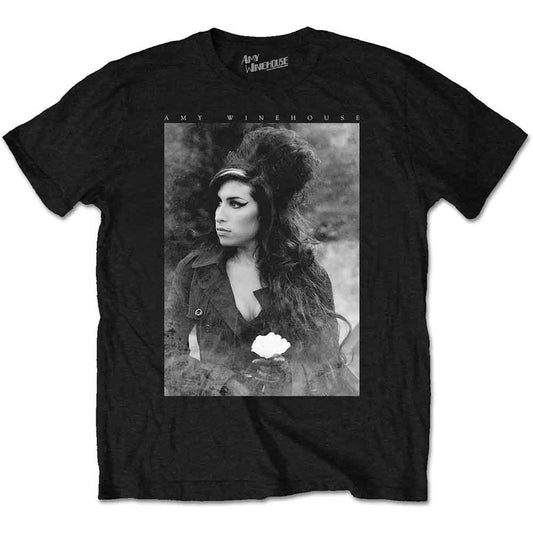 Amy Winehouse - Flower Portrait (T-Shirt)