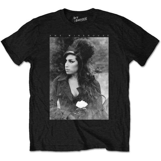 Amy Winehouse - Flower Portrait (T-Shirt) - Joco Records