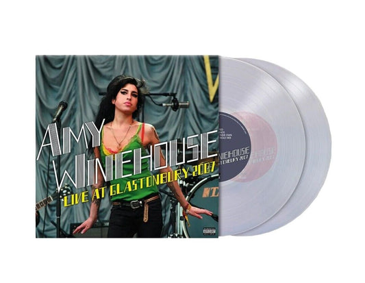 Amy Winehouse - Live At Glastonbury 2007 (180 Gram Clear Vinyl) (2 LP) - Joco Records