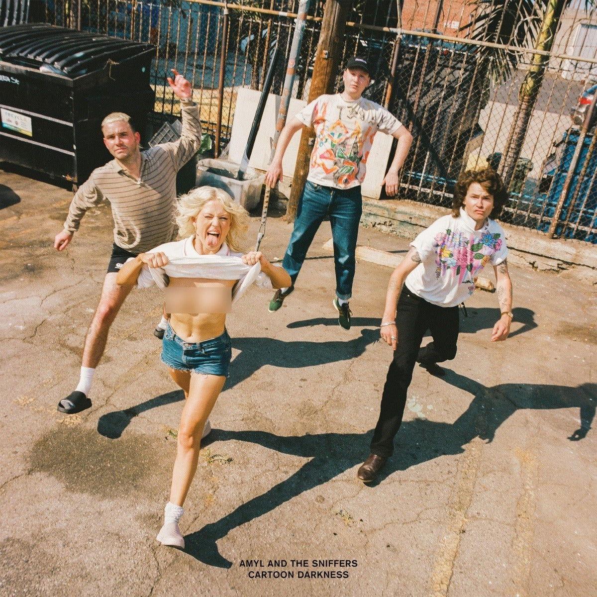 Amyl & The Sniffers - Cartoon Darkness (Bittersweet Moondance Edition, Sparkle Vinyl) (LP) - Joco Records