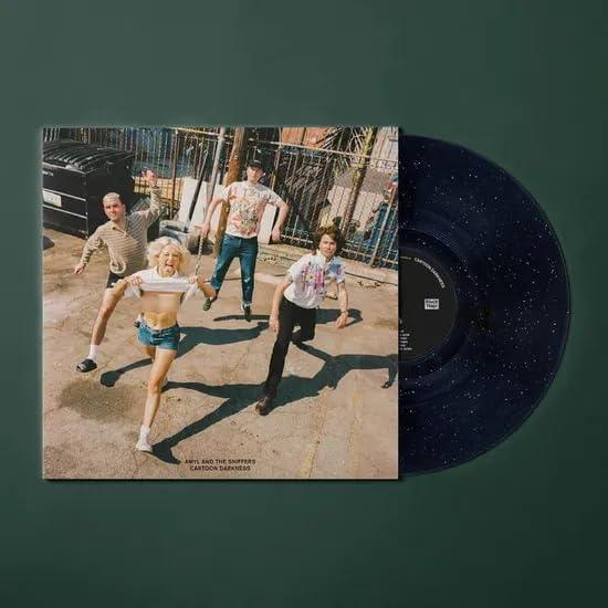 Amyl & The Sniffers - Cartoon Darkness (Bittersweet Moondance Edition, Sparkle Vinyl) (LP) - Joco Records
