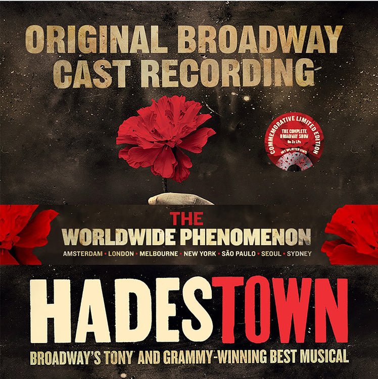 Anaïs Mitchell - Hadestown (Original Broadway Cast Recording) (Clear Red & Black Splatter Vinyl) (2 LP) - Joco Records