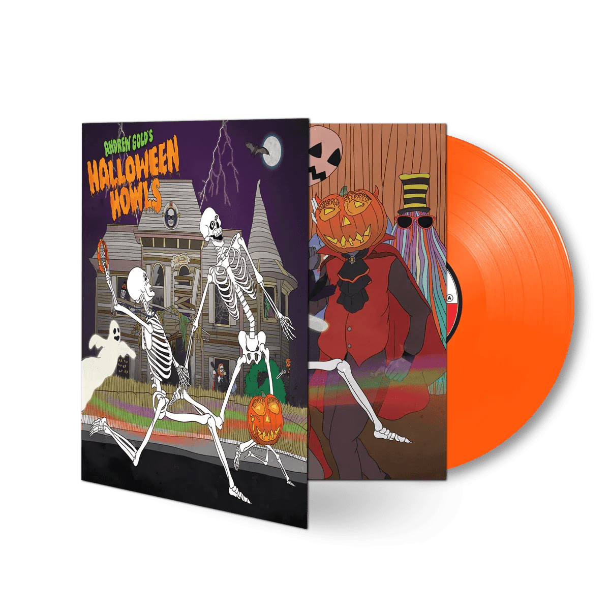 Andrew Gold - Halloween Howls: Fun & Scary Music (Limited Edition, Orange Color LP) - Joco Records