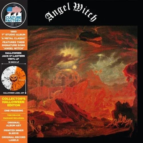Angel Witch - Angel Witch: Halloween Edition (Deluxe Edition, Jack-O' Lantern Vinyl) (LP) - Joco Records
