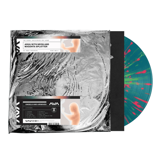 Angels & Airwaves - Lifeforms (Indie Exclusive, Aqua, Neon & Magenta Splatter Vinyl) (LP) - Joco Records