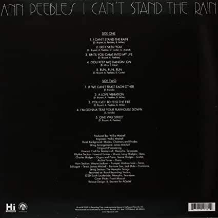 Ann Peebles - I Can't Stand The Rain (LP) - Joco Records