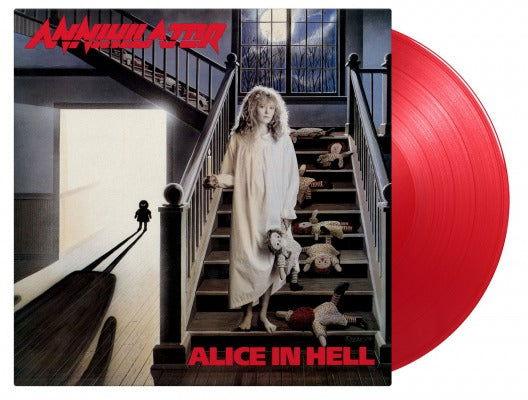Annihilator - Alice In Hell (Limited Edition Import, 180 Gram Translucent Red Vinyl) (LP) - Joco Records