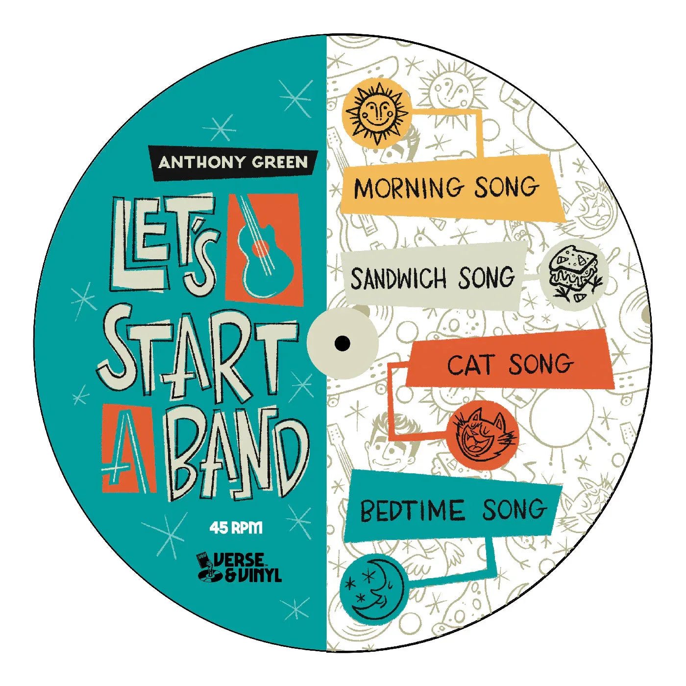 Anthony Green - Let's Start A Band (LP) - Joco Records