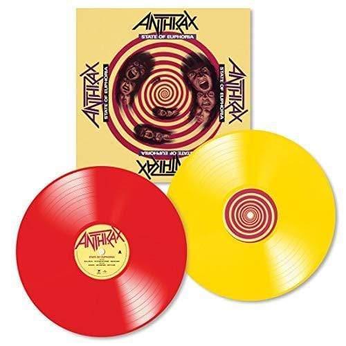 Anthrax - State Of Euphoria (30th Anniversary Edition, Red Vinyl) (2 LP) - Joco Records