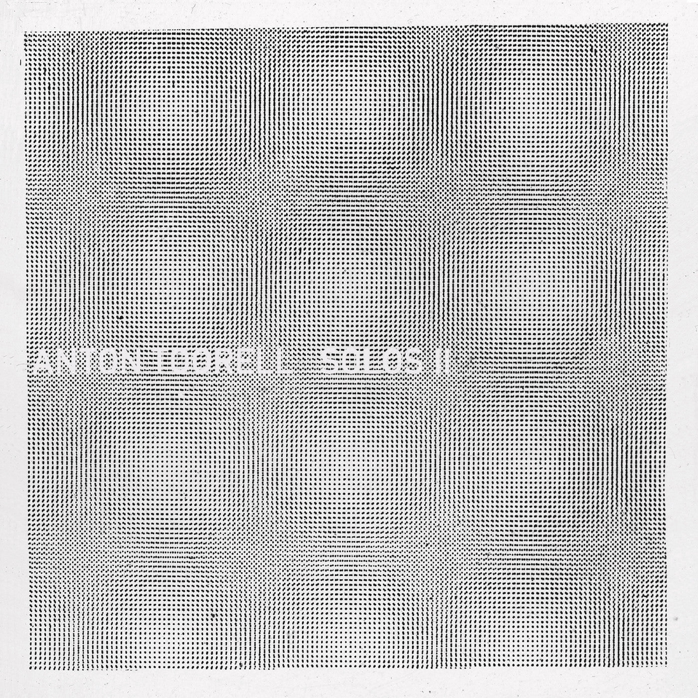 Anton Toorell - Solos II (Vinyl) - Joco Records