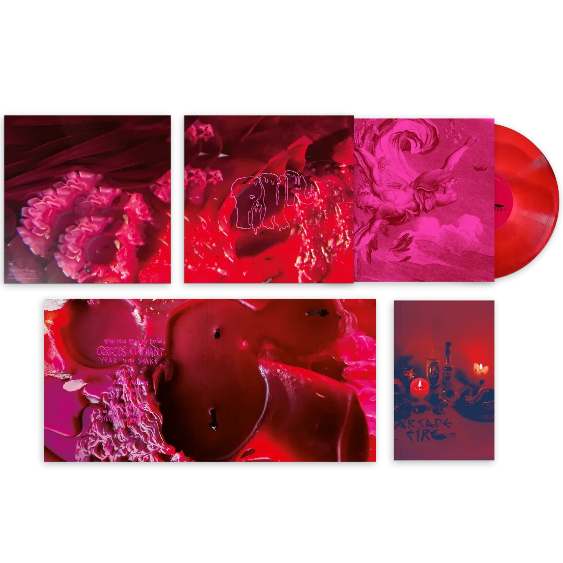 Arcade Fire - Pink Elephant (Indie Exclusive, Total Meltdown Vinyl) (LP) - Joco Records
