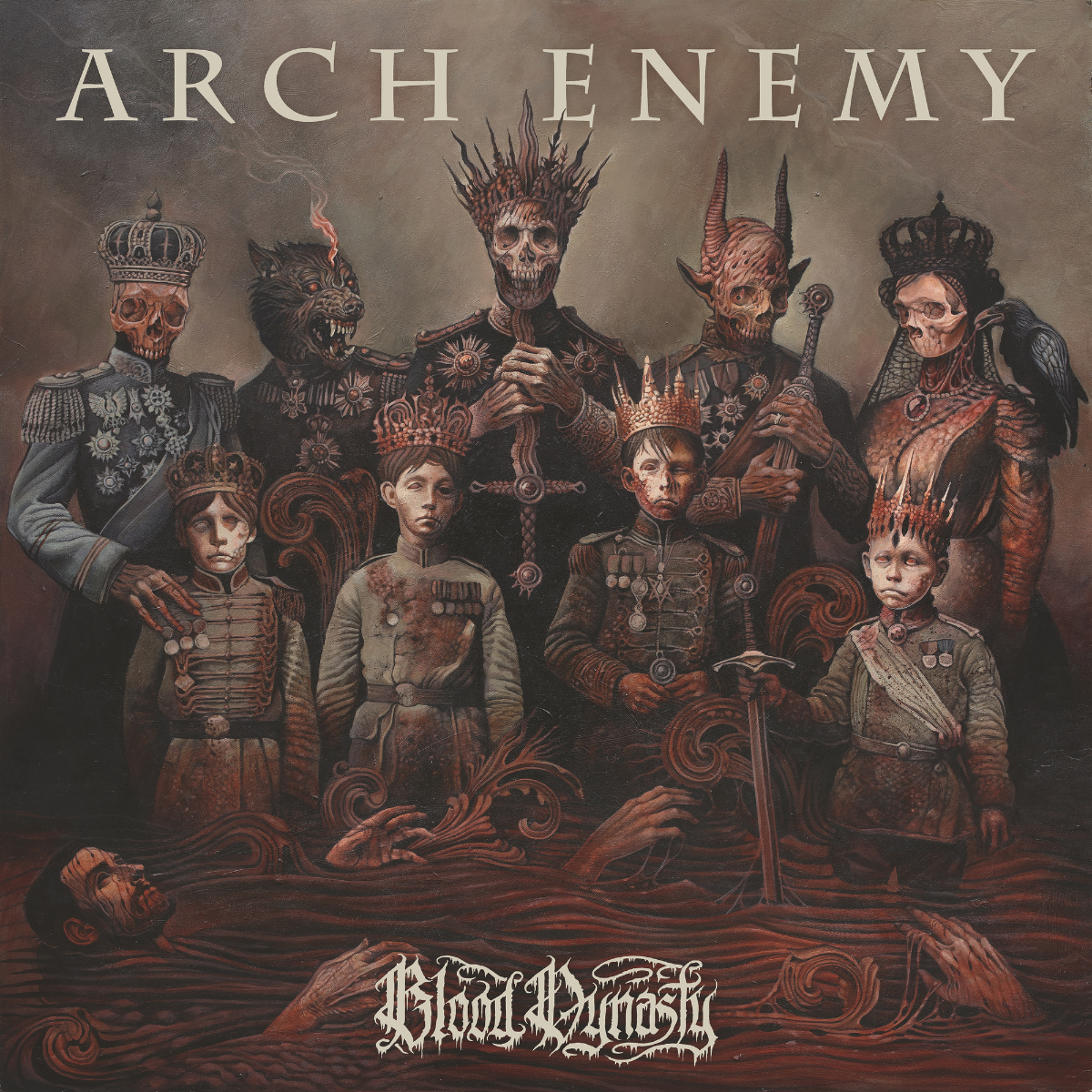 Arch Enemy - Blood Dynasty (180 Gram "Black Ice" Color Vinyl, Booklet)