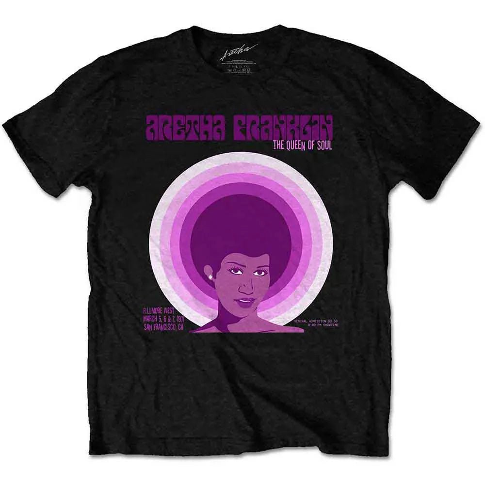 Aretha Franklin - Fillmore West '71 (T-Shirt) - Joco Records