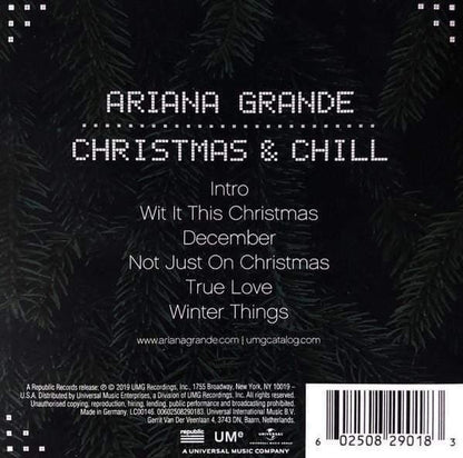 Ariana Grande - Christmas & Chill (Limited Edition, Etched Green Vinyl) (LP) - Joco Records
