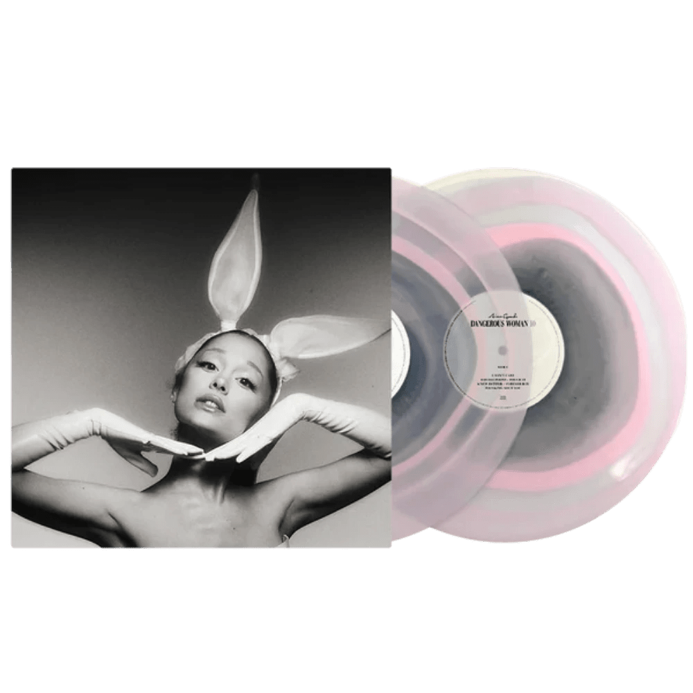 Ariana Grande - Dangerous Woman (10th Anniversary Edition) (Alt. Cover, Pink & Black Vinyl) (2 LP) - Joco Records