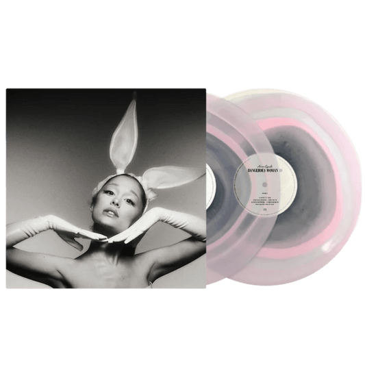 Ariana Grande - Dangerous Woman (10th Anniversary Edition) (Alt. Cover, Pink & Black Vinyl) (2 LP) - Joco Records