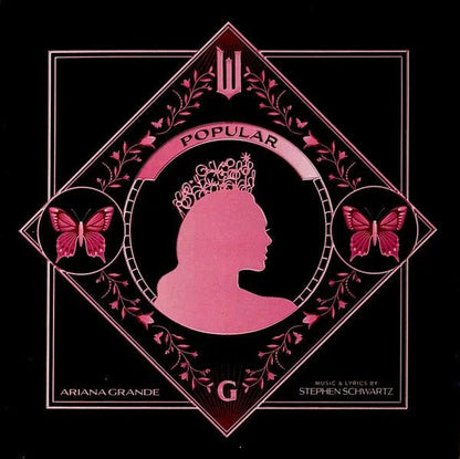 Ariana Grande - Popular (Wicked: The Soundtrack) (Limited Edition, Clear Vinyl) (7" Single) - Joco Records